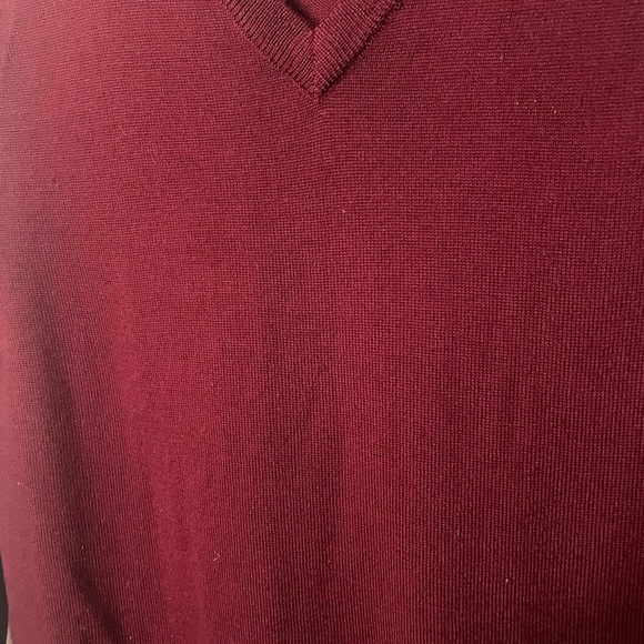 Burgundy Murano wool J.Crew sweater slim fit size XS - Picture 3 of 6